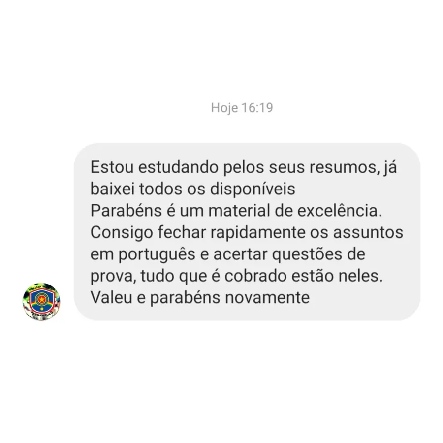 Depoimento real de aluno 5